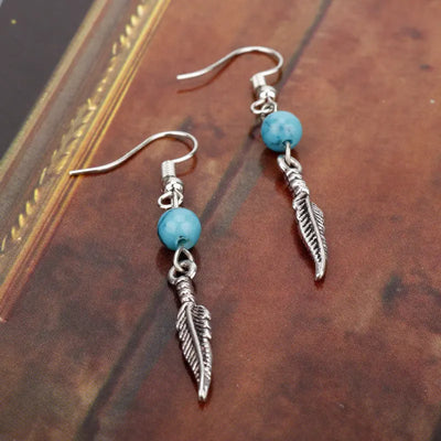 Women's earrings earrings turquoise earrings null