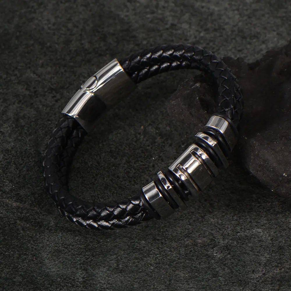 Korean leather bracelet bracelet null