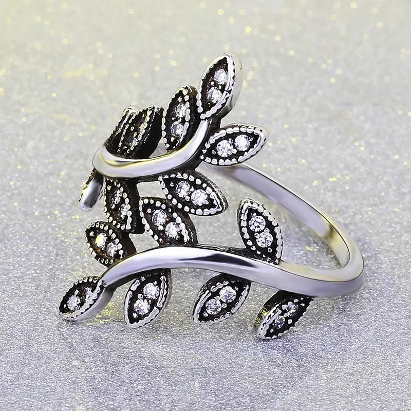 Tree of Life Rings Black Vintage Rings null