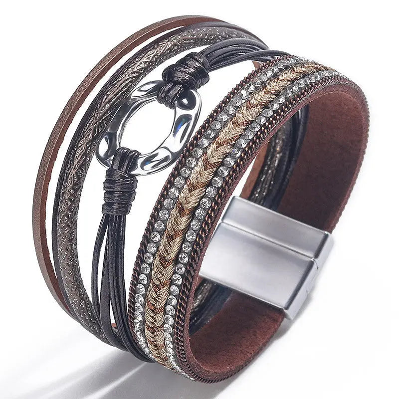 Multilayer Bracelet Magnet Bracelet null