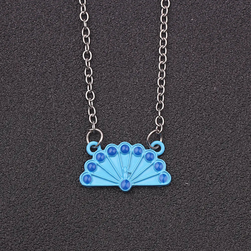 Personalized Fashion Jewelry, Peacock  Necklace, Alloy Jewelry null