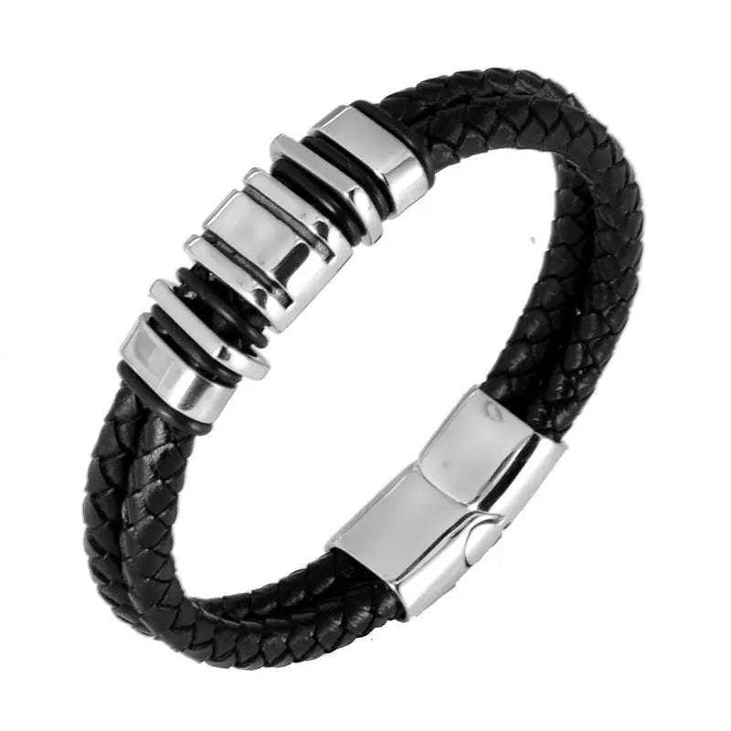 Korean leather bracelet bracelet null