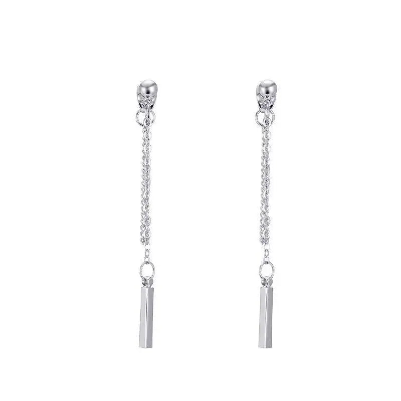 Female Chain Tassel Earrings Earrings null