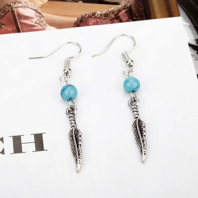 Women's earrings earrings turquoise earrings null