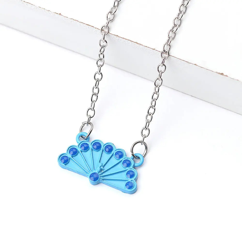 Personalized Fashion Jewelry, Peacock  Necklace, Alloy Jewelry null