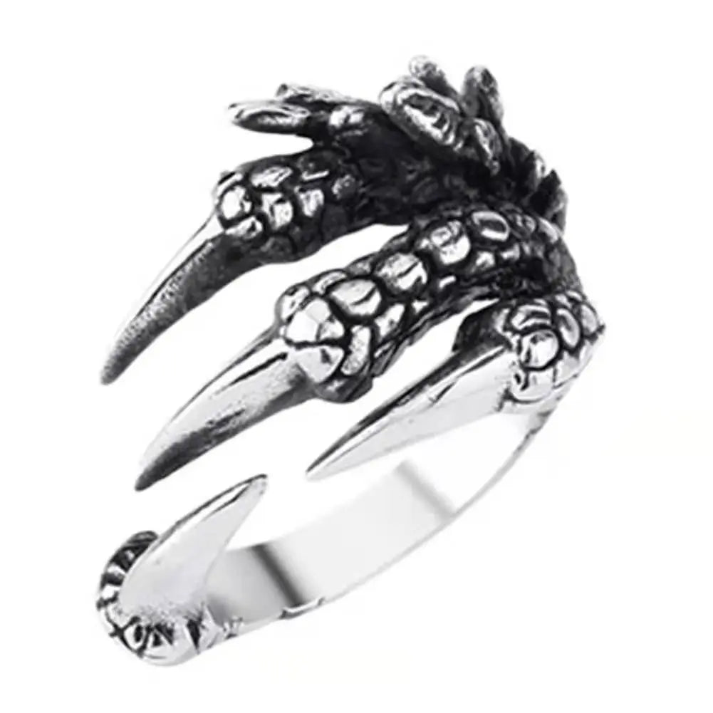 Paw Ring Adjustable Index Finger Dragon Ring Fashion Jewelry null