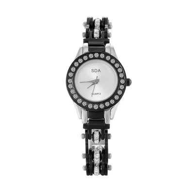 Creative Women's Bicycle Chain Quartz Watch null