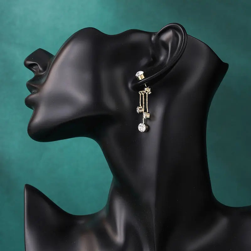 Temperament Tassel Earrings Female Earrings Personality Sexy Earrings null