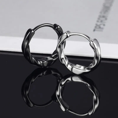 Silver Earrings Men's Trendy Temperament Earrings Single Earrings null