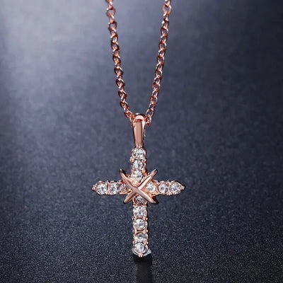 Jewelry Fashion Cross Pendant Necklace null